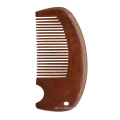 Wholesale Customized Logo Pocket Size Hair Comb Natural Peach Wood Beard Comb for Salon Travel